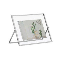 Rama foto 15x10 cm, Argintiu, Metal, ATU-081881 foto