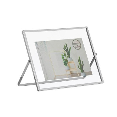 Rama foto 15x10 cm, Argintiu, Metal, ATU-081881 foto