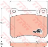 Set placute frana,frana disc MERCEDES CLK (C209) (2002 - 2009) TRW GDB1693