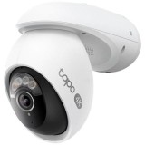 Camera supraveghere IP WiFi TP-Link Tapo C560WS, 4K 8MP, IR 30m, Pan/Tilt 360, lentila fixa 4mm, microfon, sirena, WiFi 6, Ethernet, microSD 512GB, IP