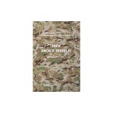 Niv, Holy Bible, Compact, Paperback, Military Camo, Comfort Print