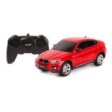 MASINA CU TELECOMANDA BMW X6 ROSU CU SCARA 1 LA 24 SuperHeroes ToysZone