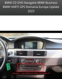 Harta Navigatie BMW Business 2023 CD/DVD Europa+Romania (E60 E90 E70 E71 E81 E87) Navigatie Mica 8 Butoane