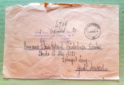 F602-I-Plic OCUPATIA ANANIEV 1942 TRANSNISTRIA-C-tul Etapelor de Est-Ar. Romana. foto