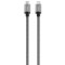 Cablu Date si Incarcare USB-C - Lightning Goui Metallic, 18W, 1m, Gri G-METALLICC94S