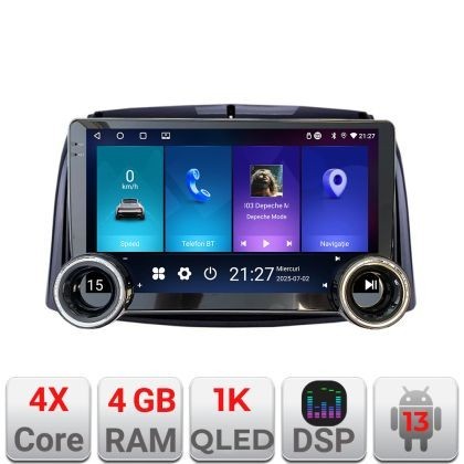 Navigatie Renault Koleos 2009-2016 Kit-KOLEOS Edotec 4+64 10.5 inch Incell 1K android Wifi 5Ghz gps internet CarStore Technology