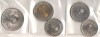 SV * Arabia Saudita SET 5 - 10 - 25 - 50 - 100 (bimetal) HALLALA * UNC, Europa, Nichel