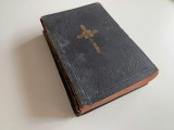 BIBLIA "CU TRIMETERI" 1924 Traducere Dumitru Cornilescu- FORMAT NORMAL/MEDIU 20,5 X 14,5 CM. București 1928 cu 4 harti color EDITIE RARA !