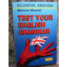 Test your english grammar - Mariusz Misztal
