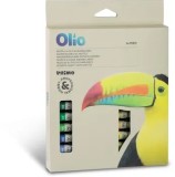 Cumpara ieftin Tempera pe baza de ulei, 24 culori