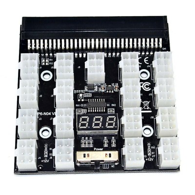 Adaptor breakout board mining sursa alimentare server OKY2403 foto