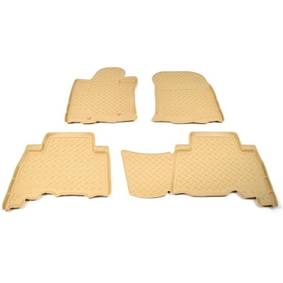 Covorase presuri cauciuc tip tavita Bej Toyota Land Cruiser J150 2009-2017 foto