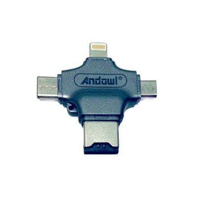 Hub HU6A USB 2.0, 4 in 1 foto