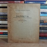 OCTAVIAN FLOCA - SARGETIA : BULETINUL MUZEULUI JUDETULUI HUNEDOARA II , 1941 #
