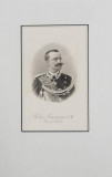 Victor Emmanuel III, Roi d&#039;Italie, Gravura Secol 19