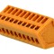 Regletă Conexiuni PCB Unghi 2.54mm 10 Piste 6A 250V