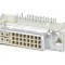 Conector DVI-I 29-Pin Gold Flash THT