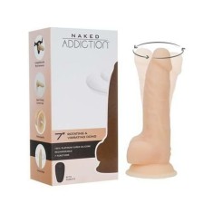Vibrator realist cu telecomanda cu o ventuză puternică, 7 moduri de