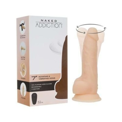 Vibrator realist cu telecomanda cu o ventuză puternică, 7 moduri de foto