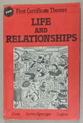 NEW FIRST CERTIFICATE THEMES , LIFE AND RELATIONSHIPS , BOOK TWO , by DOUG CASE ...JUDY LUGTON , 1984 , PREZINTA URME DE UZURA foto