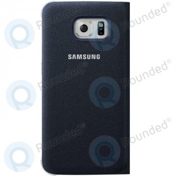 Portofel Samsung Galaxy S6 Flip p&amp;acirc;nză neagră (EF-WG920BBEGWW) foto