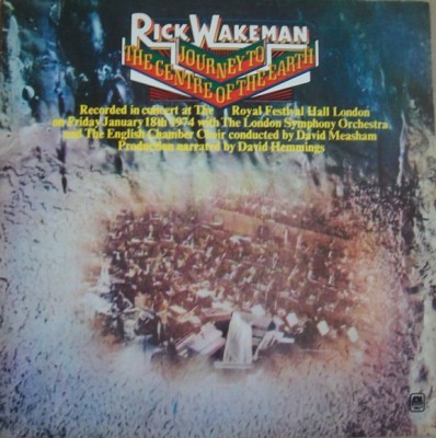Vinil LP Rick Wakeman &amp;lrm;&amp;ndash; Journey To The Centre Of The Earth (VG++) foto