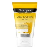 Masca pentru fata, Neutrogena, Clear &amp; Soothe Clay Mask, 50 ml