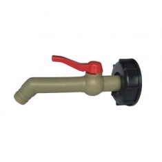 Reductie bazin IBC 1000L S60X6X3/4&quot; cu robinet Topautochei&reg;
