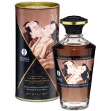 SHUNGA - MASSAGE OIL WITH HEAT EFFECT INTENSE CHOCOLATE FLAVOR 100 ML, SHUNGA OILS