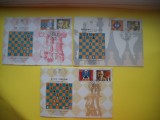 HOPCT PLIC FDC S NR 268 SET 3 FDC SAH IUGOSLAVIA / SERBIA 1995