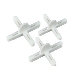 Cumpara ieftin Distantiere faianta tip cruce cu maner 8.0mm, 50/set