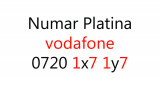 NUMAR VODAFONE VIP PLATINĂ X SI Y CONSECUTIV USOR DE RETINUT