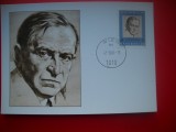 HOPCT MAXIMA NR 1471 OMUL POLITIC OTTO BAUER -PORTRET 1981 -AUSTRIA