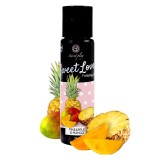 Gel intim comestibil SECRET PLAY Sweet Love - Pineapple &amp; Mango, cu aromă de ananas și mango, 55 gr