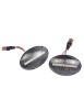 Set 2 Semnalizari Aripa LED dinamice cu sticla clara dedicate pentru pentru Opel Astra F, Corsa B, Corsa C, Meriva, Combo B/C