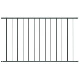 vidaXL Panou de gard Woerden din oțel vopsit &icirc;n c&acirc;mp electrostatic, 1,7x1 m, antracit 145222