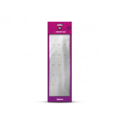 Saci PVA pătrați cu găuri Delphin PVA n&#039;tastic, 200 x 70 mm, 10 buc/set