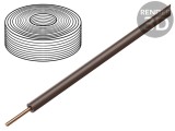 Cablu s&acirc;rmă Cu 0,2mm2 PVC maro 60V