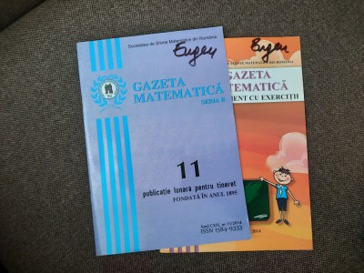 GAZETA MATEMATICA NR 11/2014- RF21/2 foto