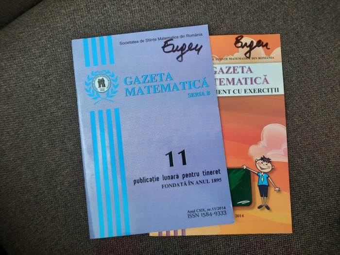 GAZETA MATEMATICA NR 11/2014- RF21/2