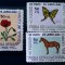 Spania 1962 flori,plante, fluturi fauna animale cai, 3v nestampilat