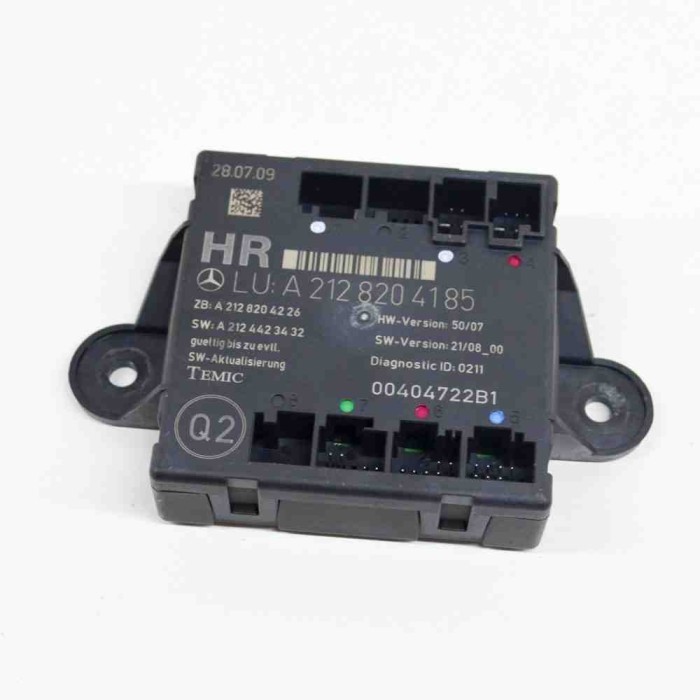 Modul de control ușă dreapta spate MERCEDES-BENZ C T-Model S204 2009 OEM: A2128204185,A2124423432,A2128204226 13939347