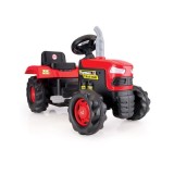 Tractor cu Pedale EDC, Plastic Rezistent, Volan cu Claxon, Scaun Confortabil, 3 ani+, Max 35 Kg