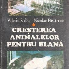 Cresterea animalelor pentru blana Valeriu Sirbu, Nicolae Pastirnac