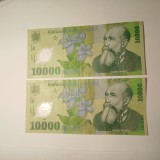 Di. 57. Bancnote 10 000 lei din 2000 circulete