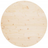 Gossi blat de masa, &Oslash;90x2,5 cm, lemn masiv de pin