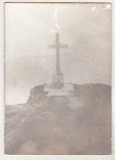 Bnk foto - Crucea de pe Caraiman - 1973, Alb-Negru, Romania de la 1950, Cladiri