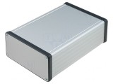 Carcasă aluminiu gri 103x160x53mm