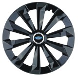 Cumpara ieftin Set 4 capace roti Fame Negru R15 pentru gama auto Ford, Autohelix MSA