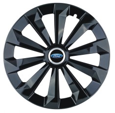 Set 4 capace roti Fame Negru R14 pentru gama auto Ford foto